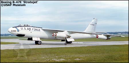 the National Museum of the United States Air Force: Boeing B-47E 