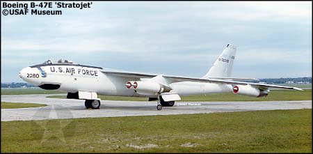 the National Museum of the United States Air Force: Boeing B-47E 