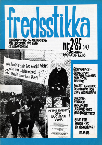 Fredsstika, No. 2, 1985
