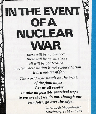 Fredsstika, No. 2, 1985