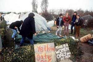Greenham Common Women's Peace Camp: Yellow Gate