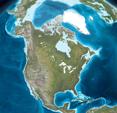 Geologisk Nordamerika