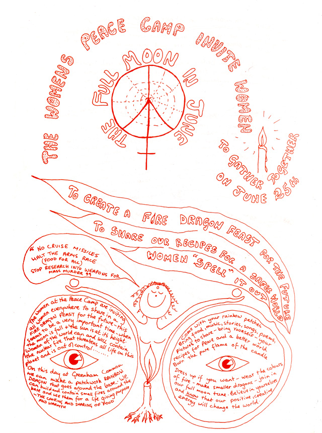 Greenham Common: Fire and Dragon Feast 1983 