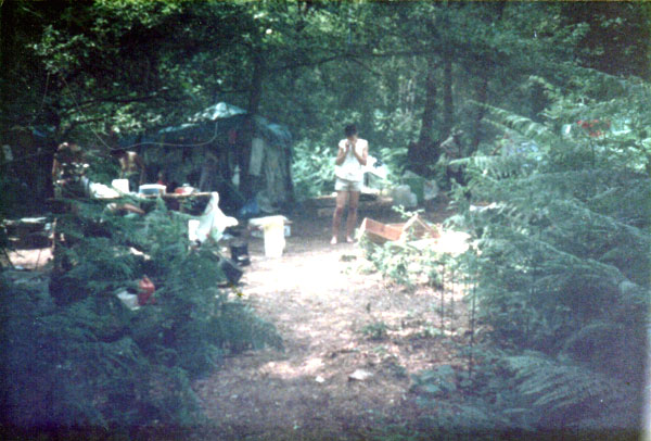 Ulla Moltved: Greenham Common July 1983.