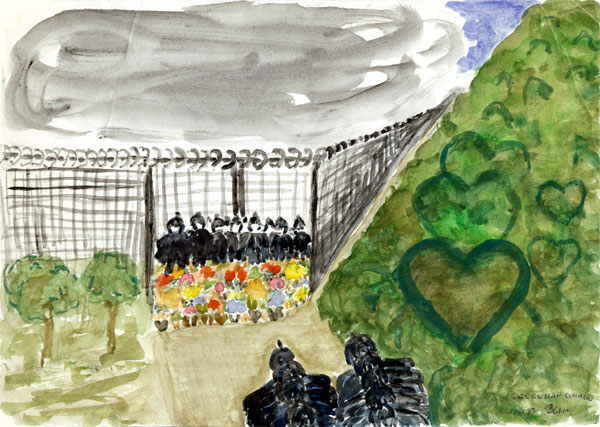 Ulla Moltved: Greenham Common June 1983.