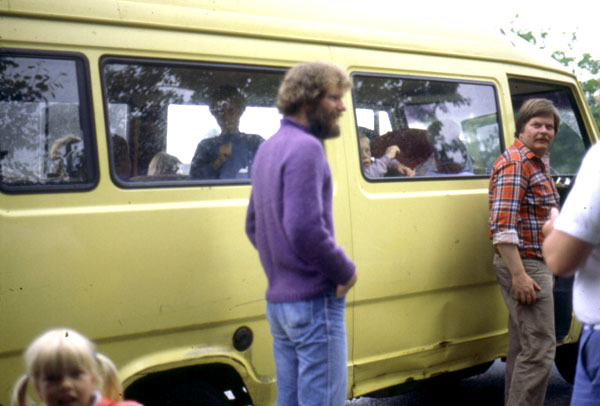 Ulla Moltved: Greenham Common Easter 1984.