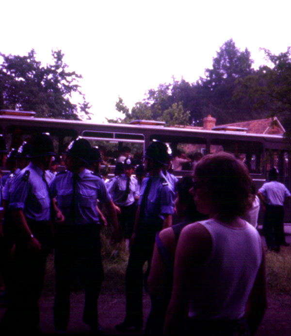 Ulla Moltved: Greenham Common July 1983.