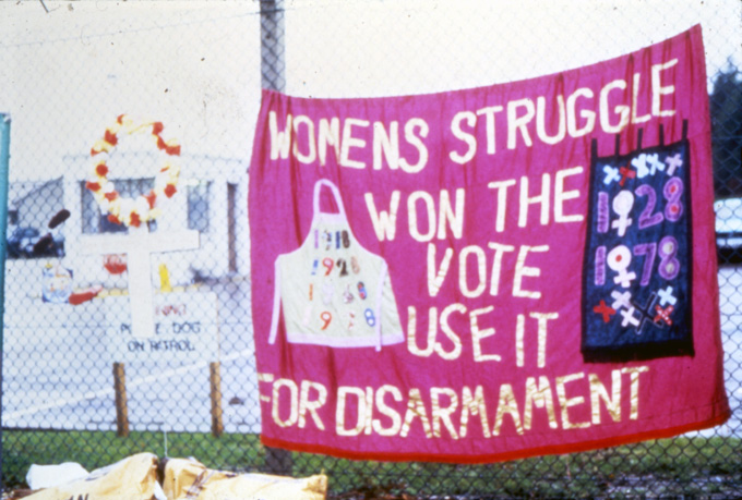 Sigrid M&oslash;ller: Greenham Common Pictures