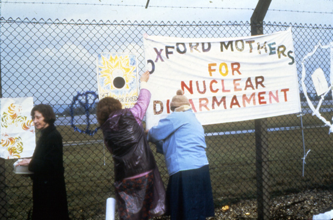 Sigrid M&oslash;ller: Greenham Common Pictures: Oxford Mothers for Nuclear Disarmament