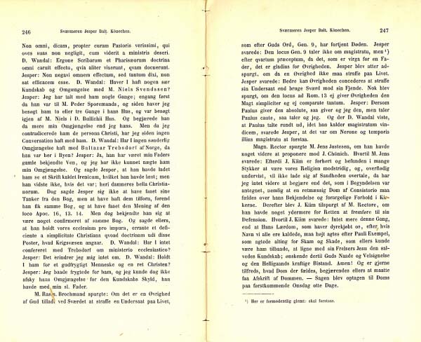 R&oslash;rdam, Holger Fr.: Efterretninger om Sv&aelig;rmeren Jesper Balterzen K&ouml;nichen. Kirkehistoriske Samlinger, 2. r&aelig;kke, bd. 3. s. 246-247.