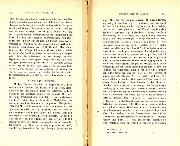 R&oslash;rdam, Holger Fr.: Efterretninger om Sv&aelig;rmeren Jesper Balterzen K&ouml;nichen. Kirkehistoriske Samlinger, 2. r&aelig;kke, bd. 3. s. 240-241.