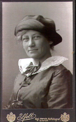 Ellen H&oslash;rup. Foto i Holger Terps privatarkiv.