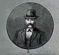 The Illustrated London News 3. oktober 1885: Torsten Nordenfeldt.