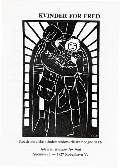 Dea Trier M&oslash;rch: Kvinder for Fred, 1980.