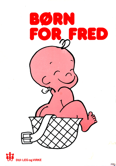 Danish Children for Peace art 1983.