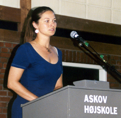 Fotograf Jeannette Zepeda-Lopez. Caecilie Buhman, Hiroshimadag 2006, Askov H&oslash;jskole