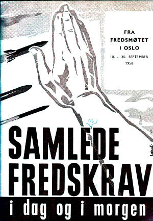 Samlende fredskrav i dag og i morgen, 1958